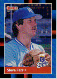 1988 Donruss Baseball Cards    378     Steve Farr
